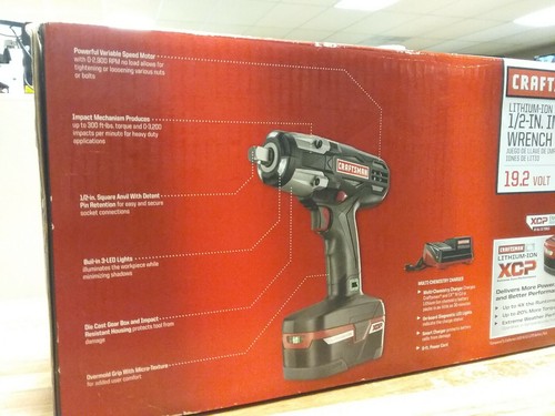 Craftsman 1/2 impact  wrench kit 945195 *29888 *29882