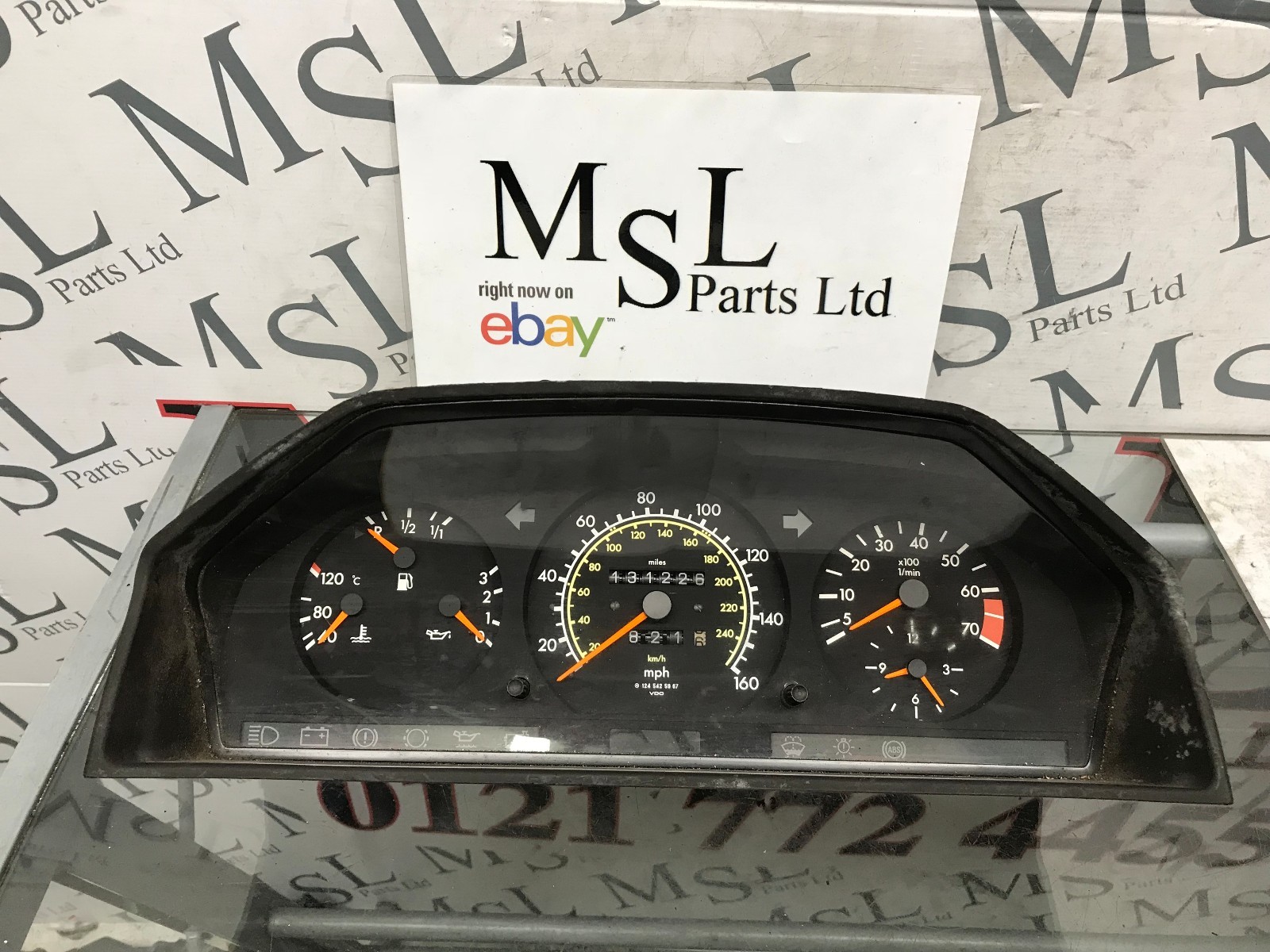 Mercedes W124 Instrument Cluster 1245431625のeBay公認海外通販｜セカイモン
