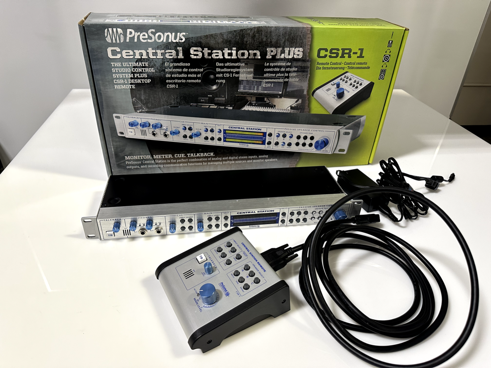 PreSonus CENTRAL STATION & CSR-1 コントローラー