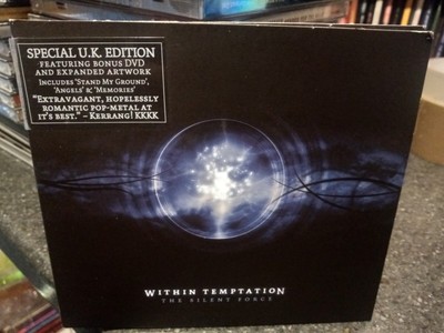 WITHIN TEMPTATION CD & DVD THE SILENT FORCE SPECIAL UK EDITION 2 DISCS