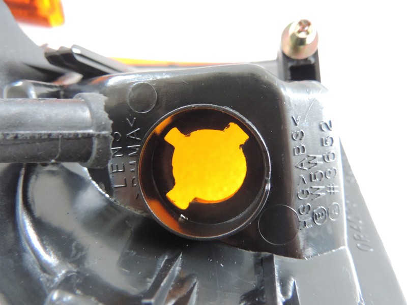 Amber Crystal Turn Signal/Corner Light For Honda Prelude 1992 93