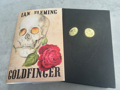 SUPERB Goldfinger FIRST EDITION 1st 2nd 1959 CAPE Ian Fleming James Bond 007