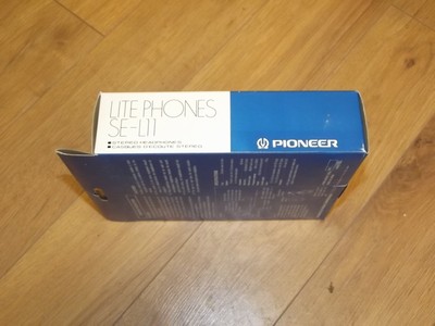 Pioneer SE-L11 Stereo Vintage Headphones NEW Made in Japan