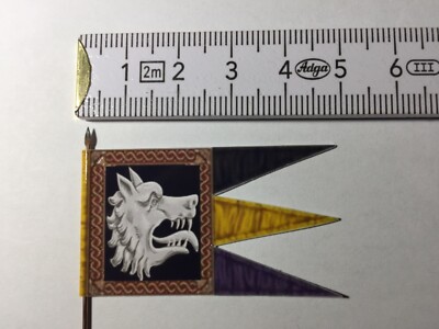 381) 1x 28mm Dark Age Banner Uhtred of Bebbanburg Last Kingdom Cornwell Saxon #3