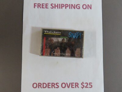 SEALED THE JAM SNAP! GREATEST HITS CASSETTE