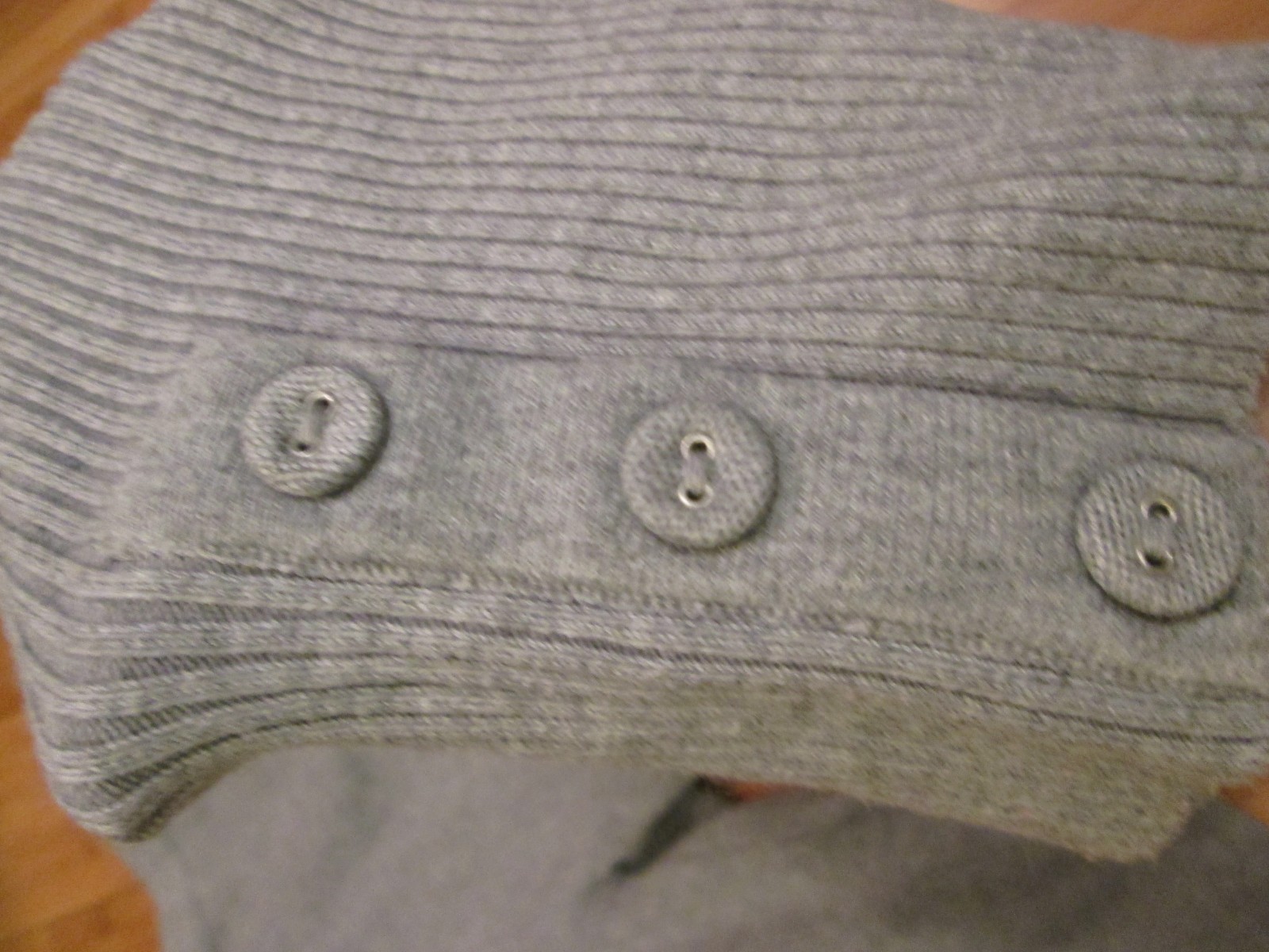 Girls gray sweater leggings size XL (14-16)