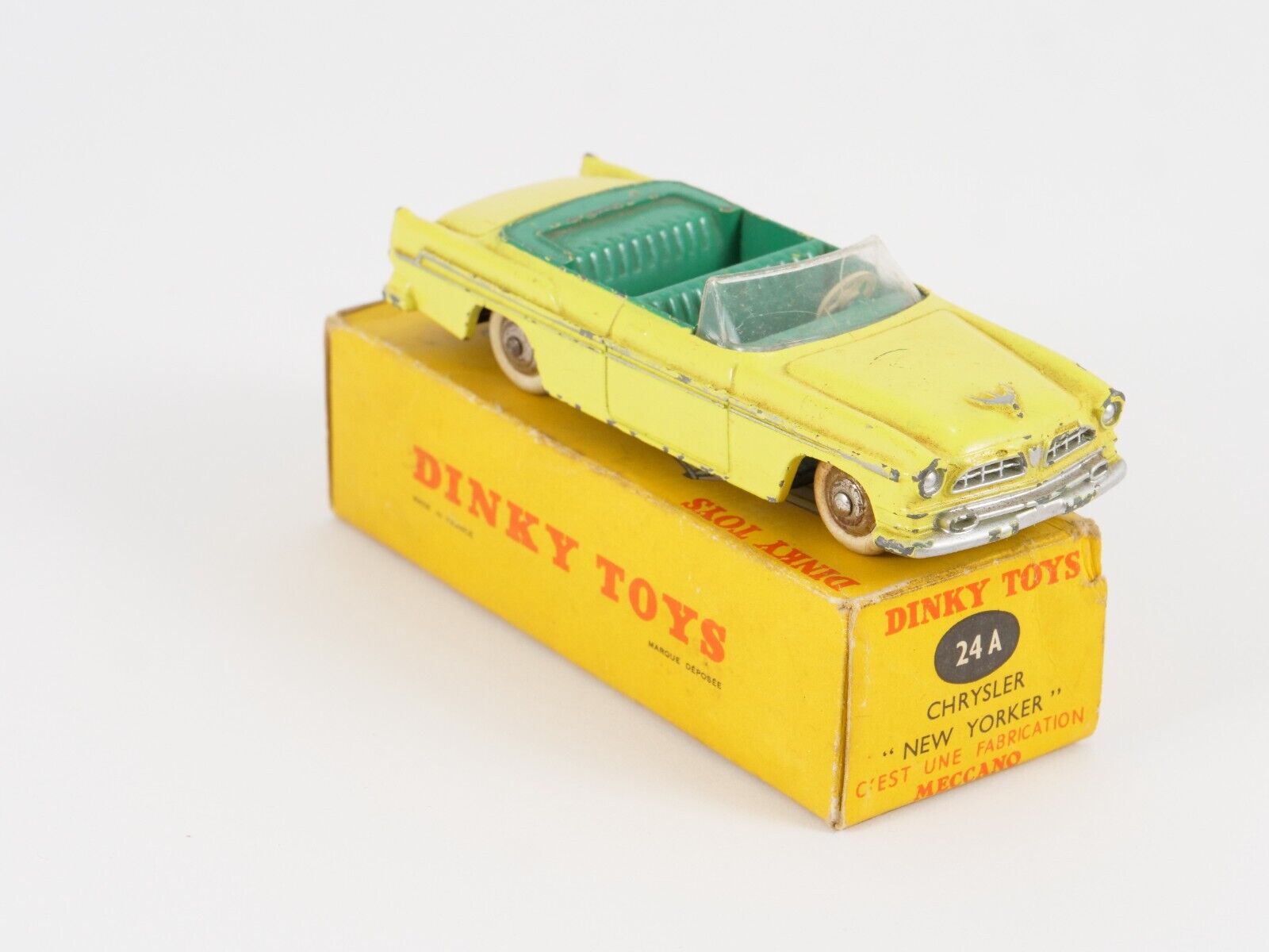 Dinky Toys F No. 24A Chrysler New Yorker In Box 1/43 | eBay Dinky Toys F No. 24A Chrysler New Yorker In Box 1/43 | eBay