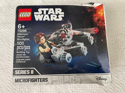 NEW Star Wars Han Solo Milennium Falcon Micro Fighter 101 Piece Lego Set #75295