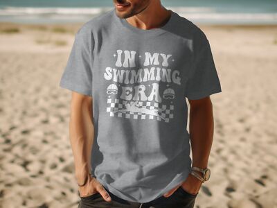 In My Swimming Era T-Shirt – Trendy Pool Life Tee for Swimmers & Swim Fans