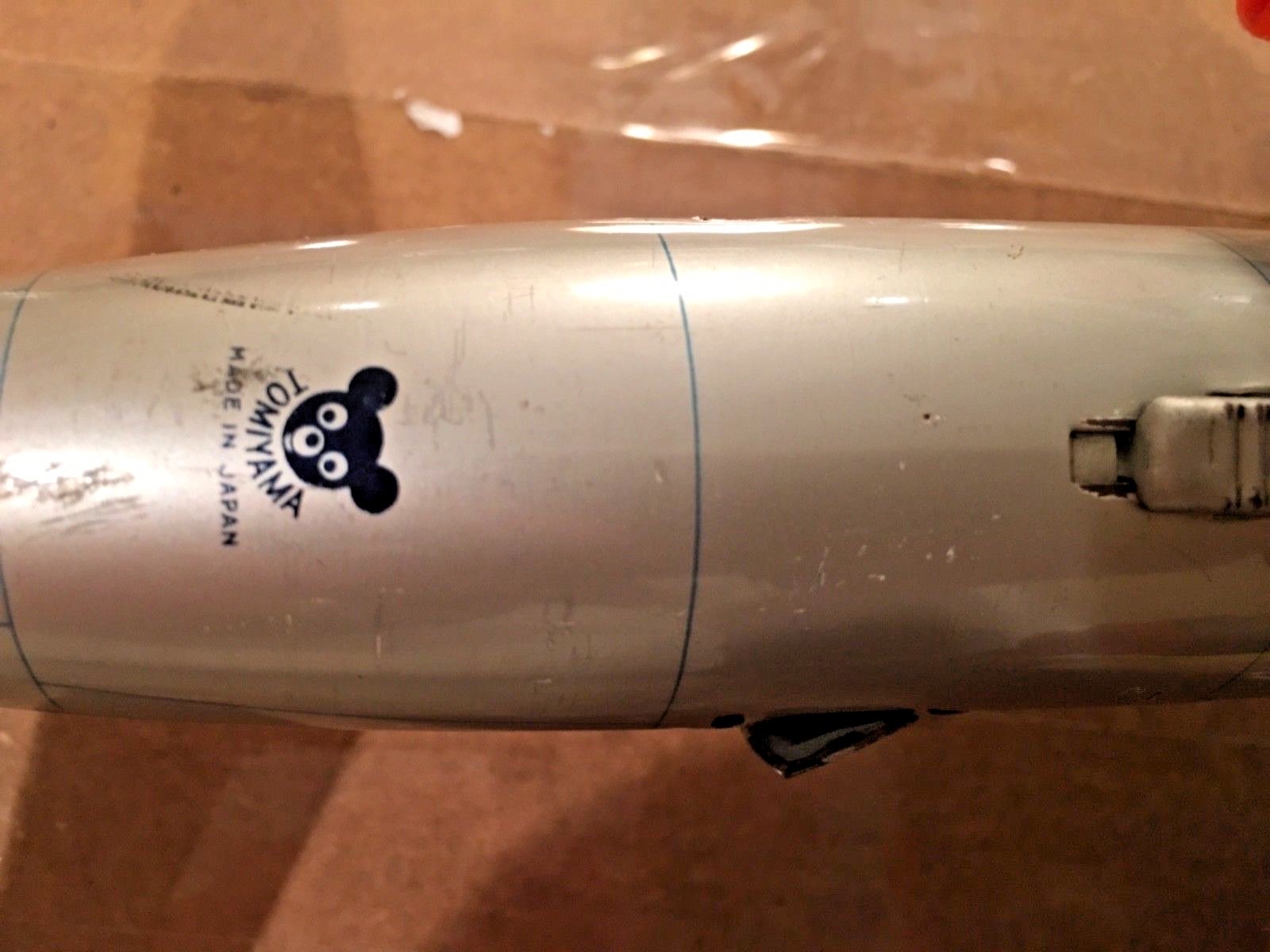 Rare Tomiyama Dehaviland Comet 4 BOAC  Jet Airliner with Friction Motor