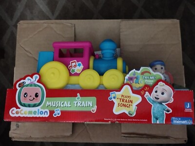 CoComelon Musical Train Playset with Sound Plays ''Train Song!'' Free shipping!!