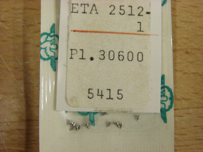 Ratchet wheel screw #5415 mfgs & calibers AS, ETA, FEF, PES, FHF, UT, DUR, FELSA
