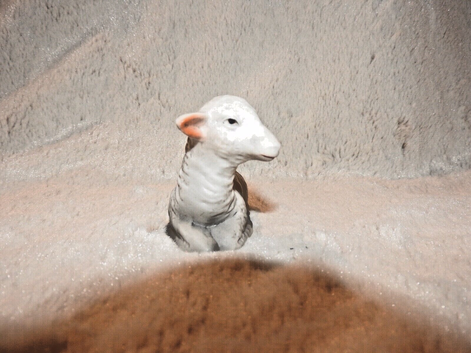 HOME INTERIORS HOMCO Sheep Nativity Christmas