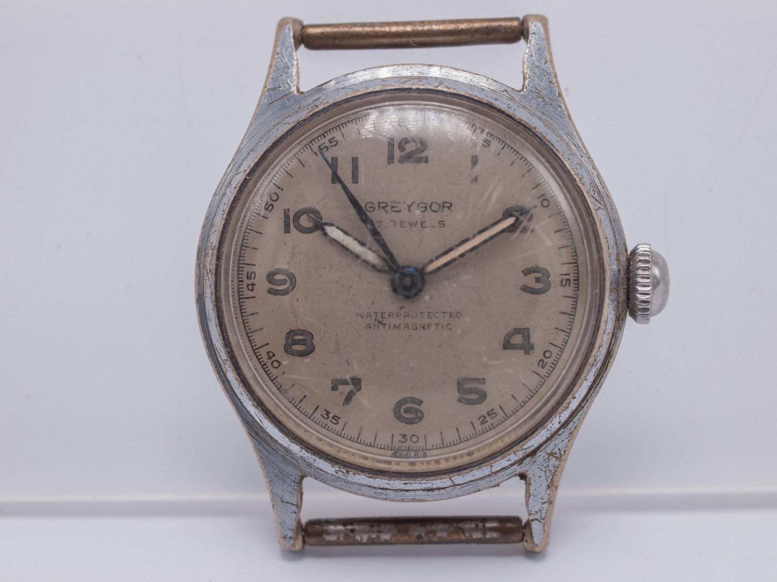 American Wristwatches 洋書 本 88年 40s 50s Vintage 1940s-50s Hallmark Automatic Military Style Men's