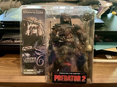McFarlane Movie Maniacs 6 Predator The Hunter Action Figure Predator 2 2003