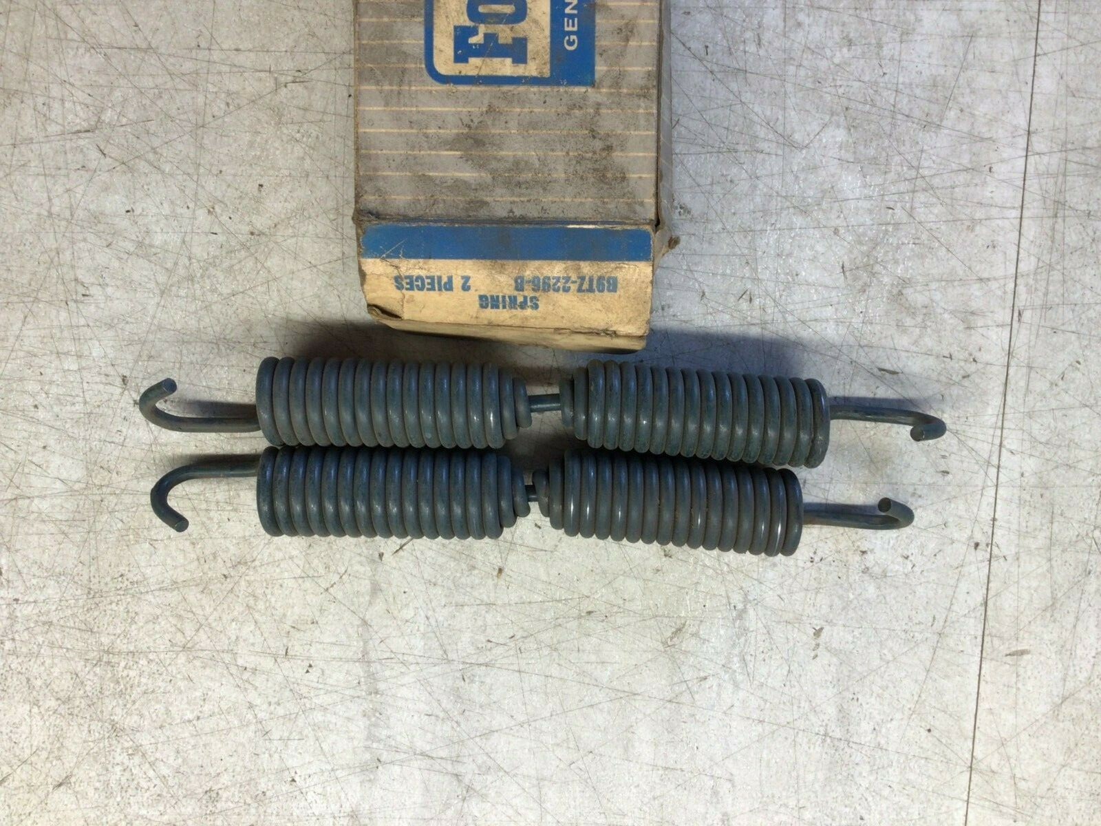 2 PACK 1959 Ford Truck OEM Brake Shoe Return Spring B9TZ-2296-B