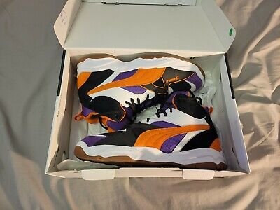 Size 11 - PUMA Performer Mid x The Hundreds Black Persimmon 2020