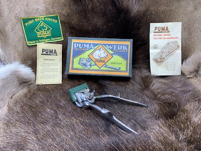 Vintage German ''PRAXISON'' Clippers Made With Stainless Steel At Puma Works Mint