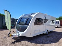Swift Finesse 560 2023 Single Axle 4 Berth - Fixed Island Bed, Motor Mover, ATC