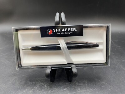 Sheaffer Taranis Ballpoint Pen Black Stormy Night & Chrome SEALED