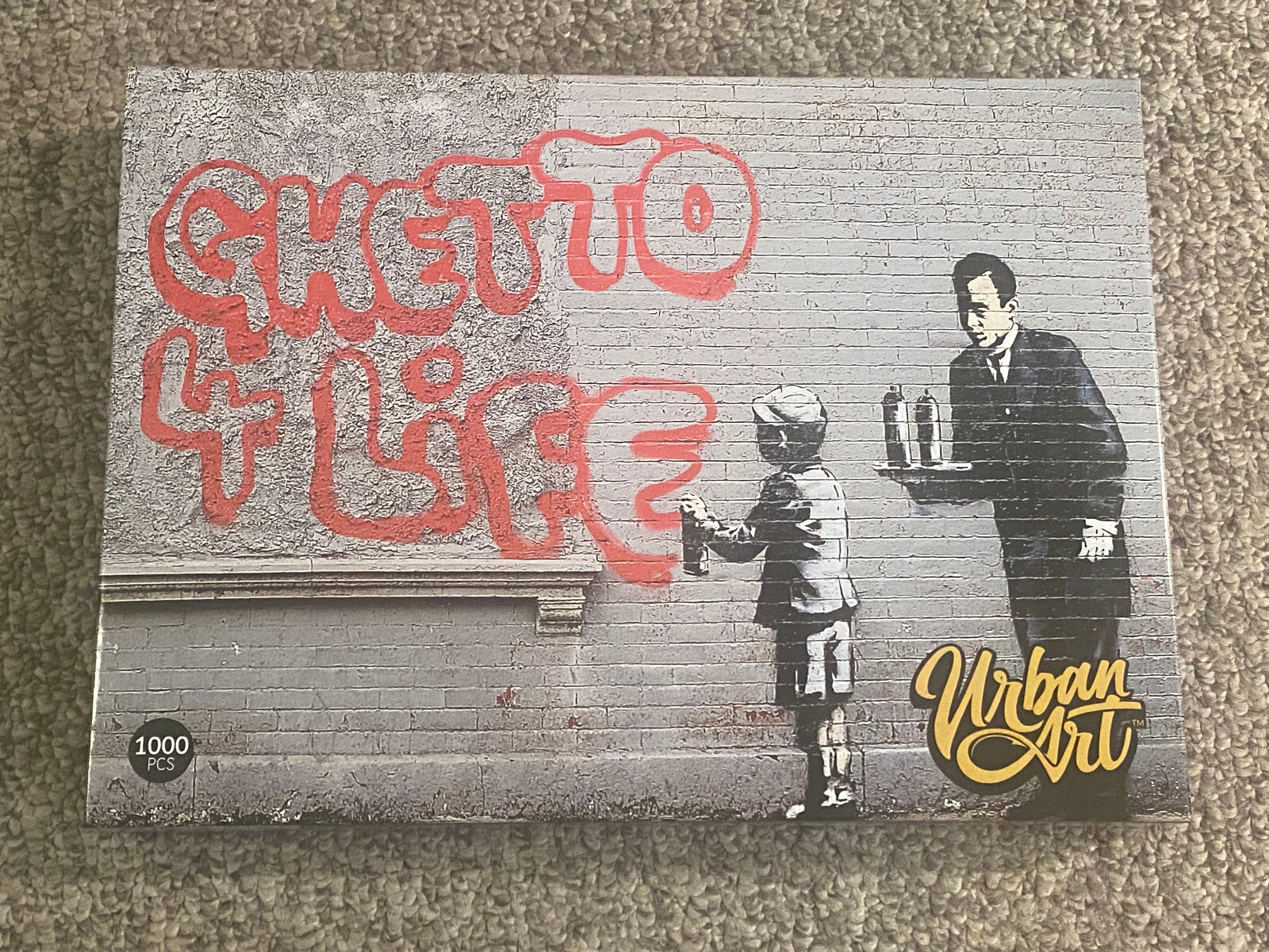 Ghetto 4 Life - Banksy Urban Art Graffiti (1000 Pcs, 2020