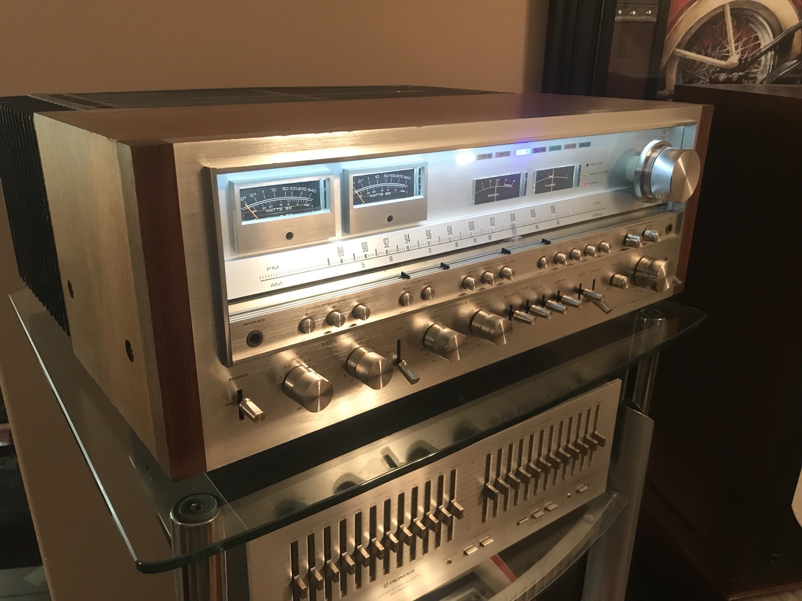 Pioneer SX-1980 Receiver serviced /upgraded