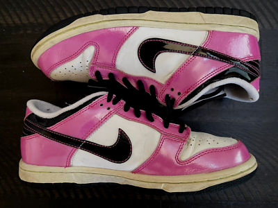 2010 Nike Dunk Low SPIRIT PINK GS Kids Youth Shoes VINTAGE Size 4.5y