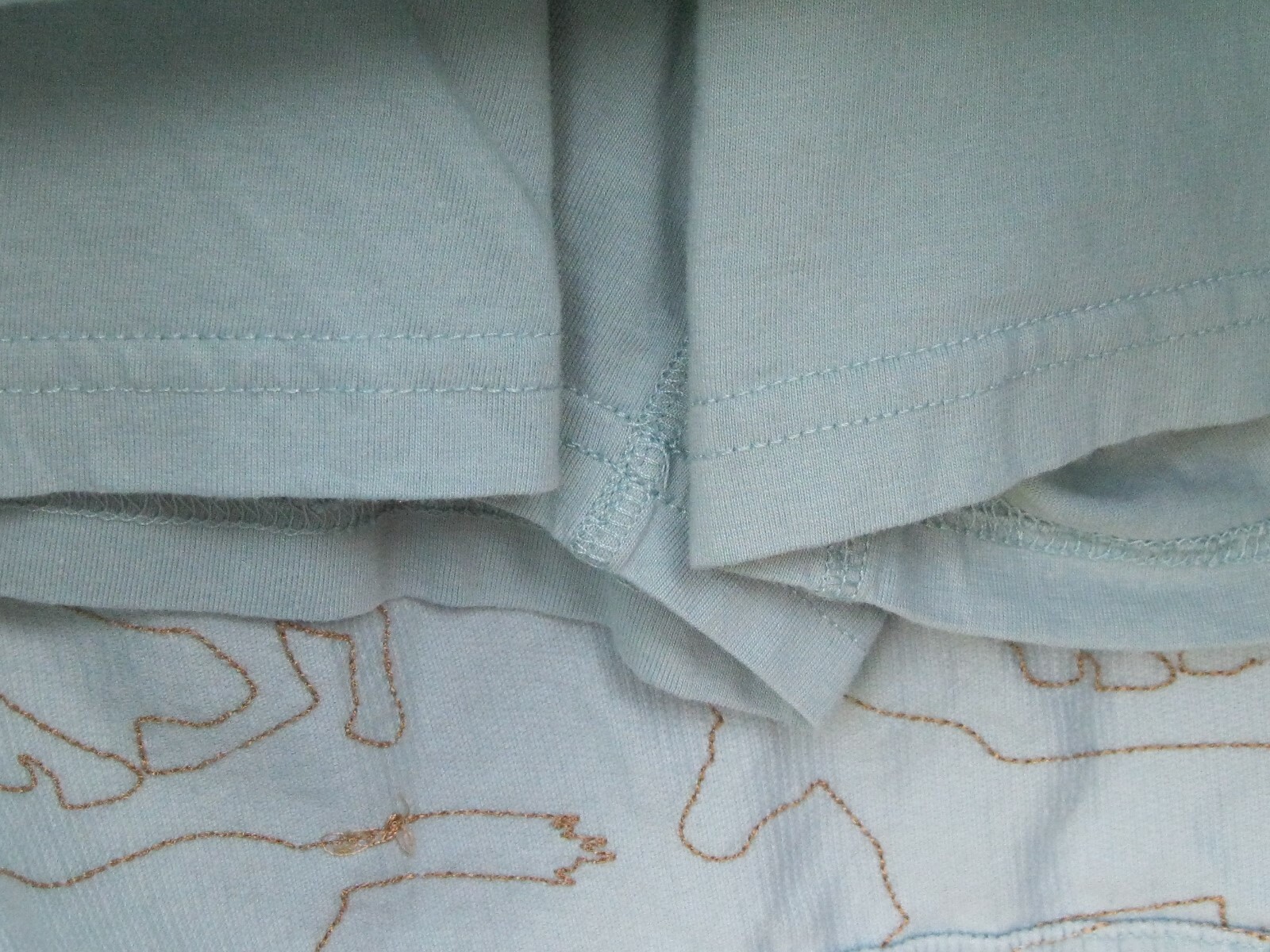 Land's End Girls SKORT Size 10, Western HORSES Aqua Blue Black Brown Girls Skirt