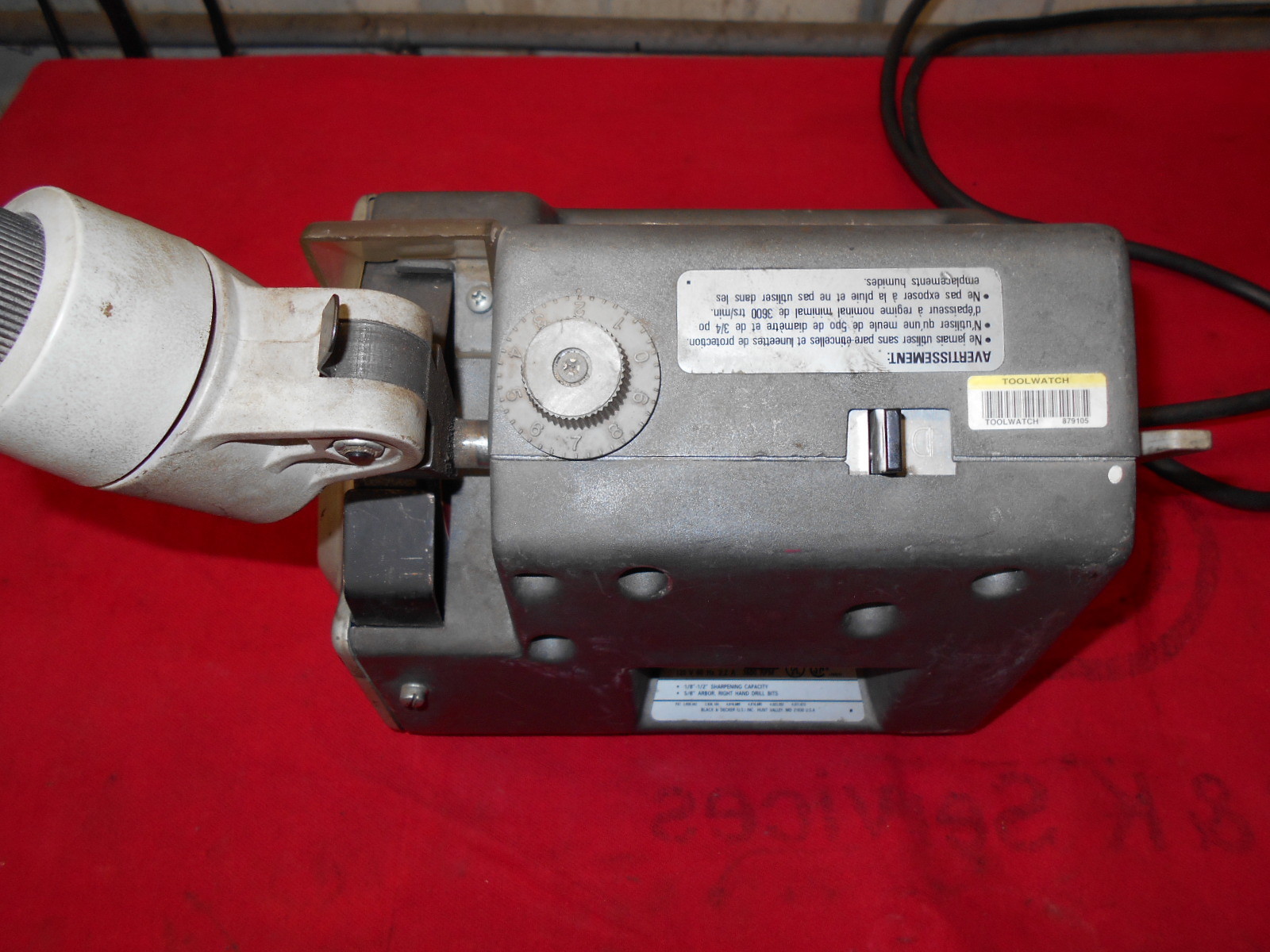 Black and Decker 4300 Industrial Drill Bit Sharpener Heavy Duty