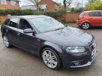2012 Audi A3 2.0 TFSI S Line 5dr HATCHBACK Petrol Manual