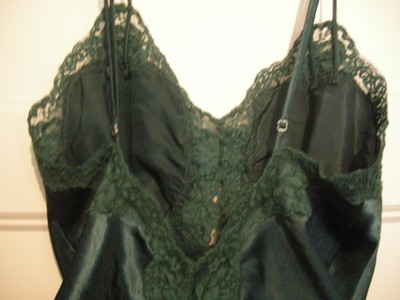 SMALL VICTORIA'S SECRET TEDDY NIGHTGOWN SLEEPWEAR BABYDOLL LACY SEQUIN PEARLS