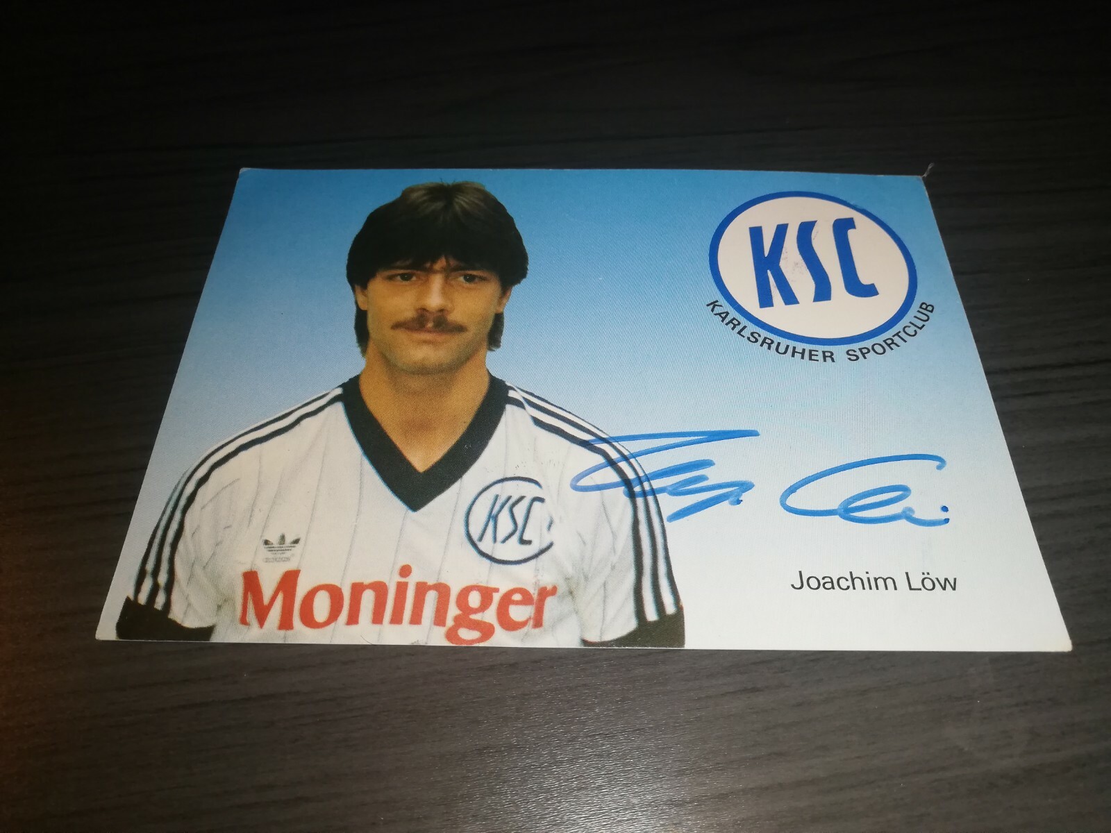 Joachim Low hand signed Karlsruher ksc autograph card | eBay