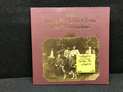 (LL) CROSBY STILLS NASH & YOUNG / VINTAGE LP / DEJA VU / 1970 ATLANTIC 19118