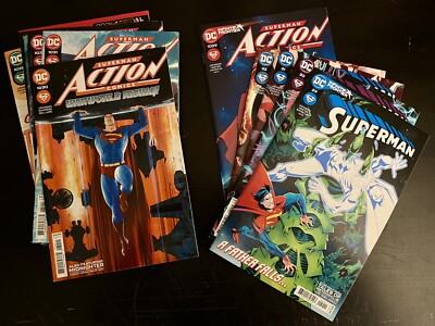 SUPERMAN INFINITE FRONTIER Lot | 2021 Johnson/Sampere ACTION! | WARWORLD RISING!