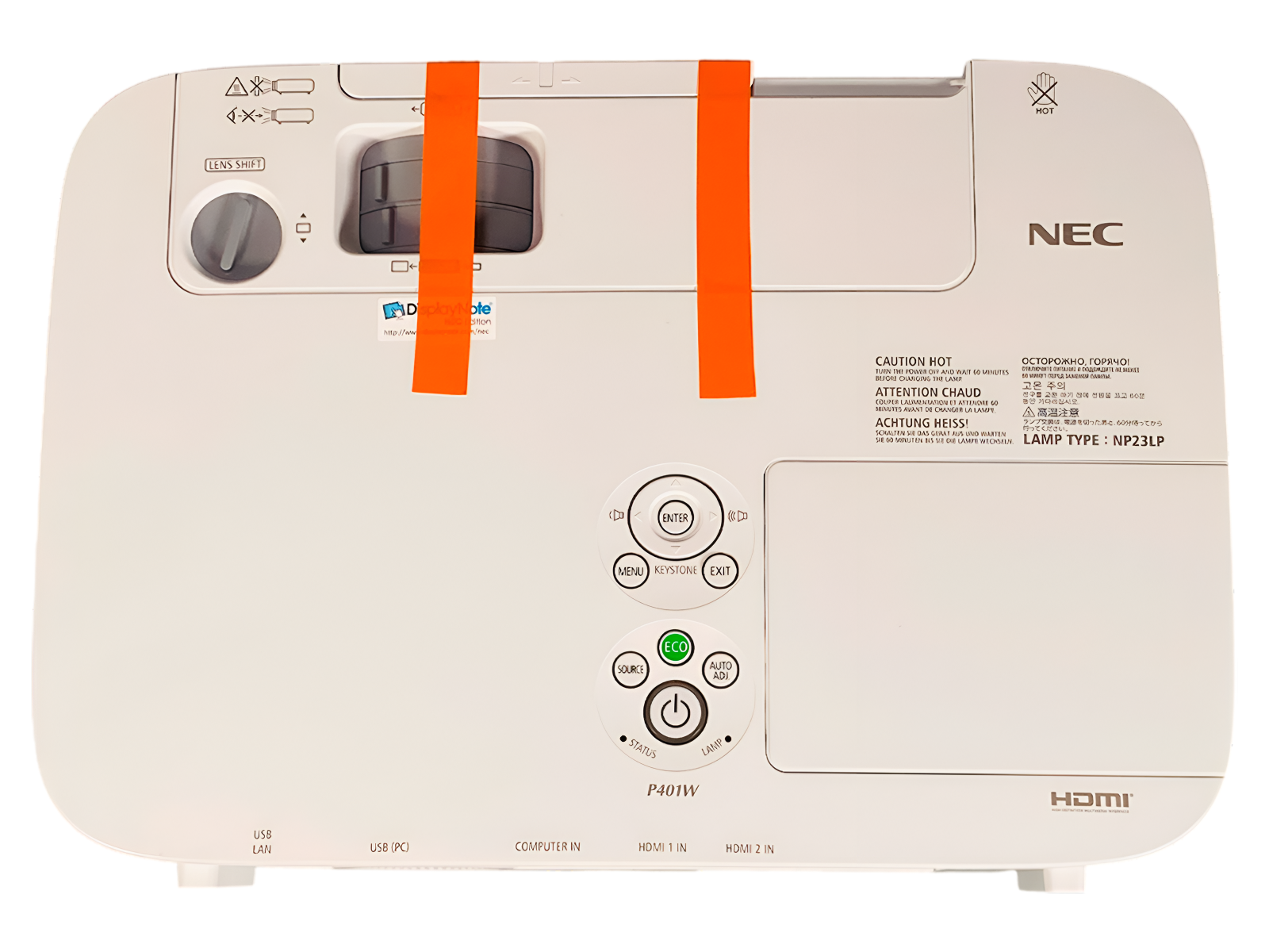 Versatile 3LCD Projector: WXGA Resolution, 4000 Lumens, Closed Captioning, DICOM