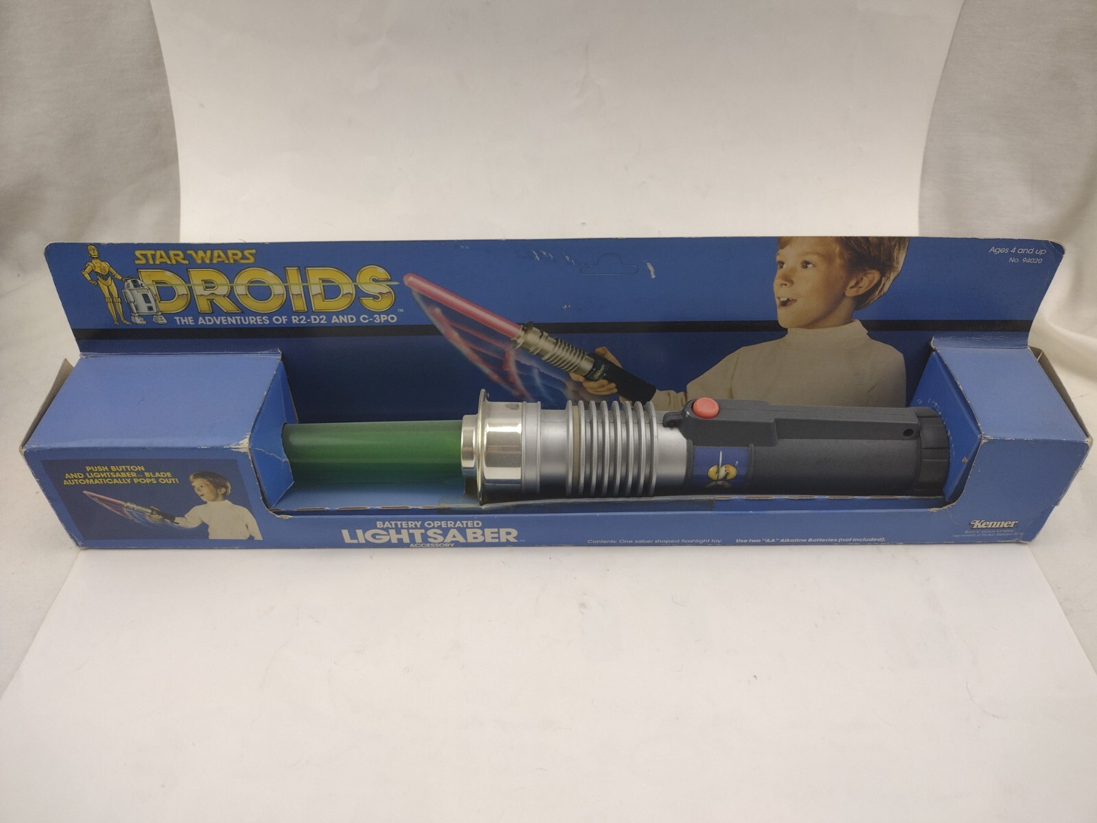 1985 Vintage Kenner Star Wars Droids Cartoon Green
