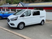 2022 Ford Transit 2.0 EcoBlue 170ps D/Cab Limited Van DCIV 6 Seat Crew L2 Long B