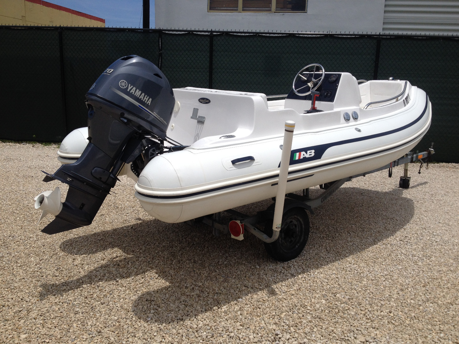 Rigid Inflatable Yacht Tender 2012 with 70hp Yamaha 4 stroke RIB Zodiac