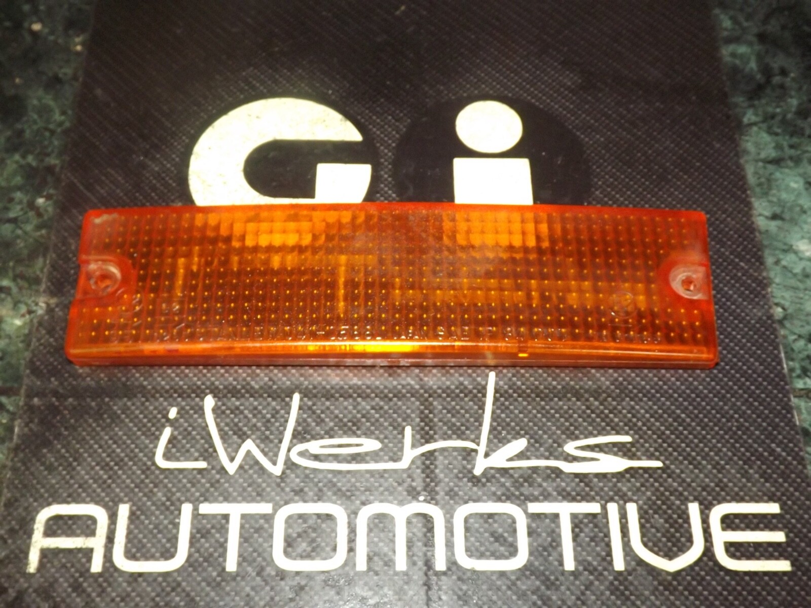 OEM 86-92 Mazda RX-7 RX7 FC front left turn signal corner