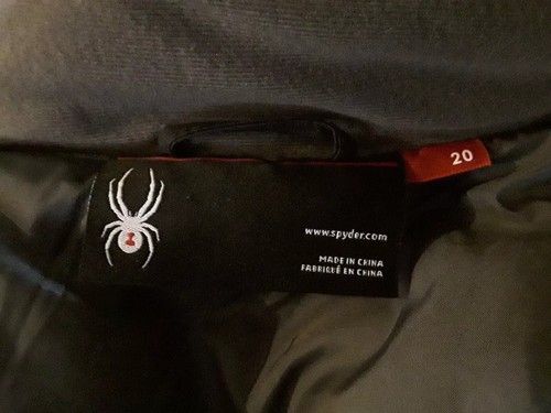 Youth XL  Spyder Ski Snowboarding Jacket Coat  Teen Sz 20