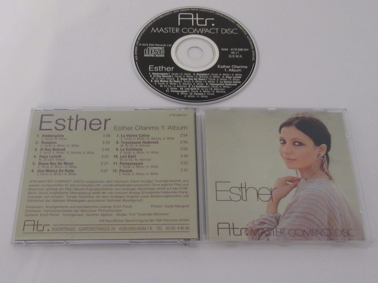 Esther Ofarim – Esther / ATR – ATR CD 001 CD ALBUM | eBay