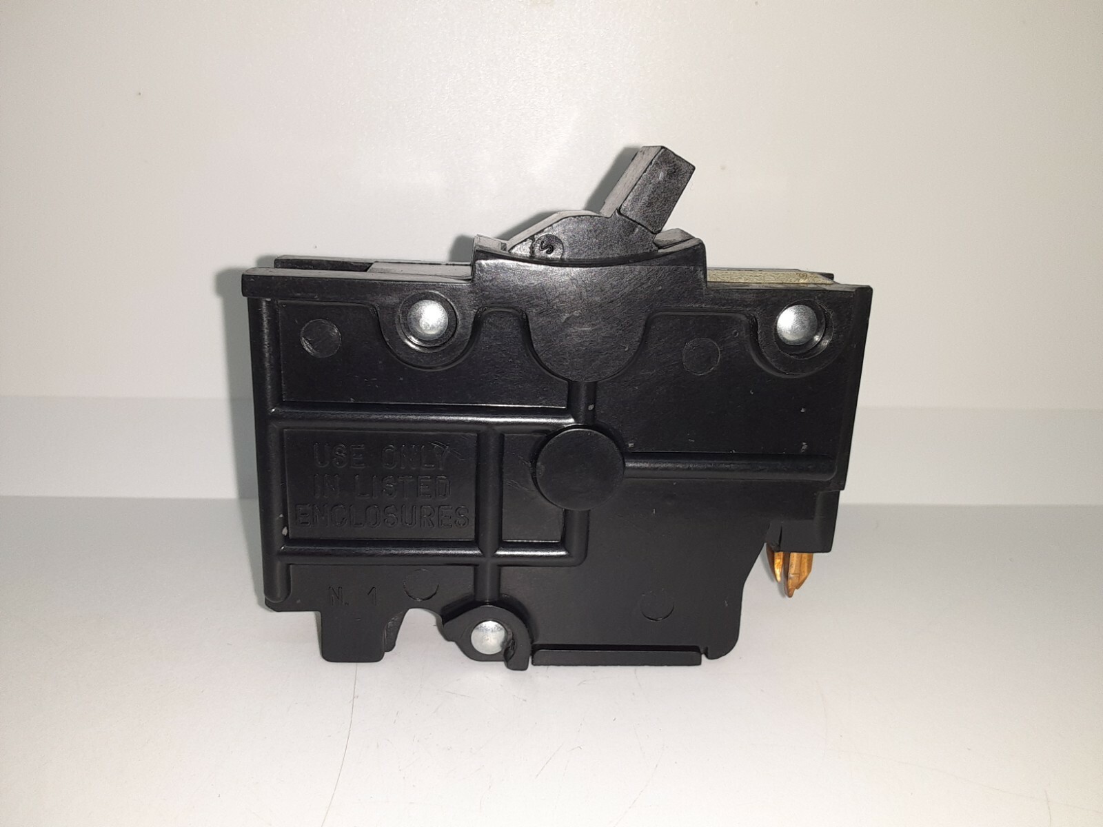 FPE NA120 20 Amp 1 Pole Stab-Lok Type NA Thick Federal Pacific Breaker RED