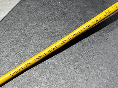 L-com TFC2103 26/4P Cat5e F/UTP Shielded Network Patch Cable Yellow /50ft