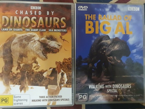 CHASED BY DINOSAURS, THE BALLAD OF BIG AL DVD TV SHOW NIGEL