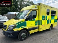 MERCEDES BENZ SPRINTER 519 CDI DIRECT EX AMBULANCE SERIVICS 2016 16 REG