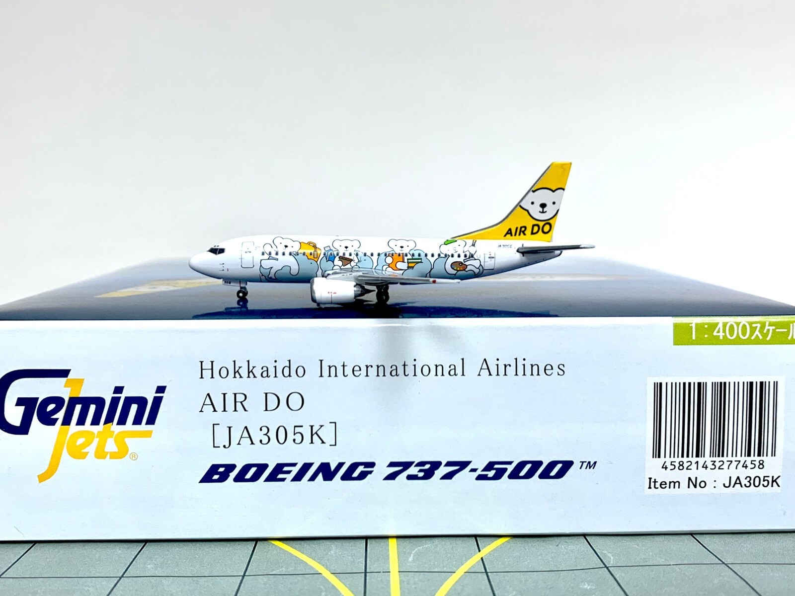 航空機・ヘリコプター NRISK JTA BOEING 737-400  1/100 Gemini Jets 1:400 Air Do Boeing 737-500 10th Anniversary