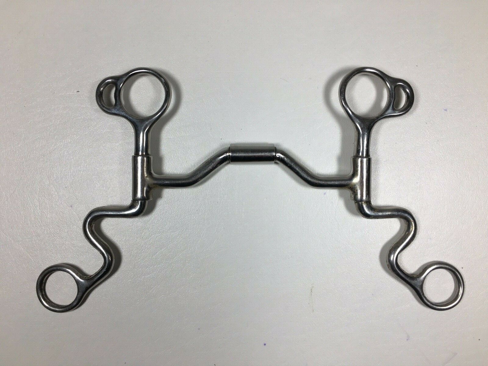 5” Correction Bit Western Curb Comfort Mouth 6 3/4” Independent Shanks