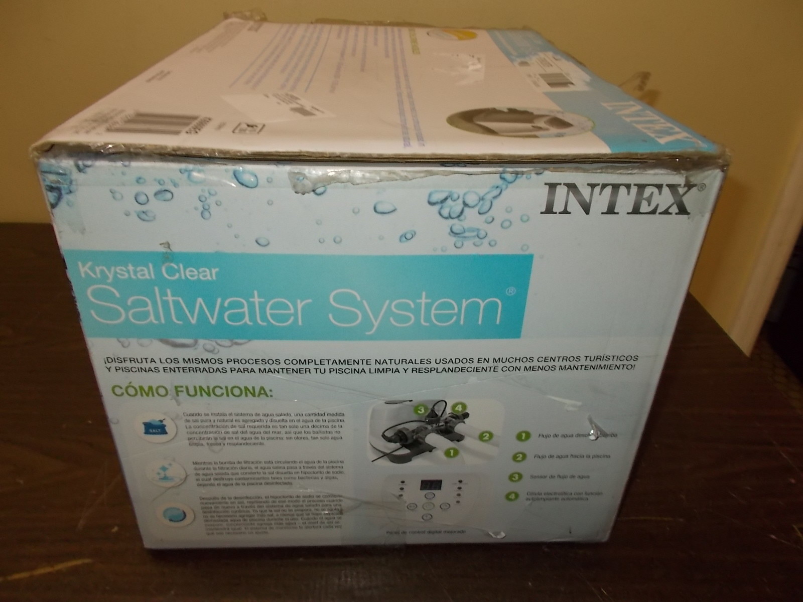Intex Krystal Clear Saltwater System for Above-Ground Pools up to 15,000 Gallons
