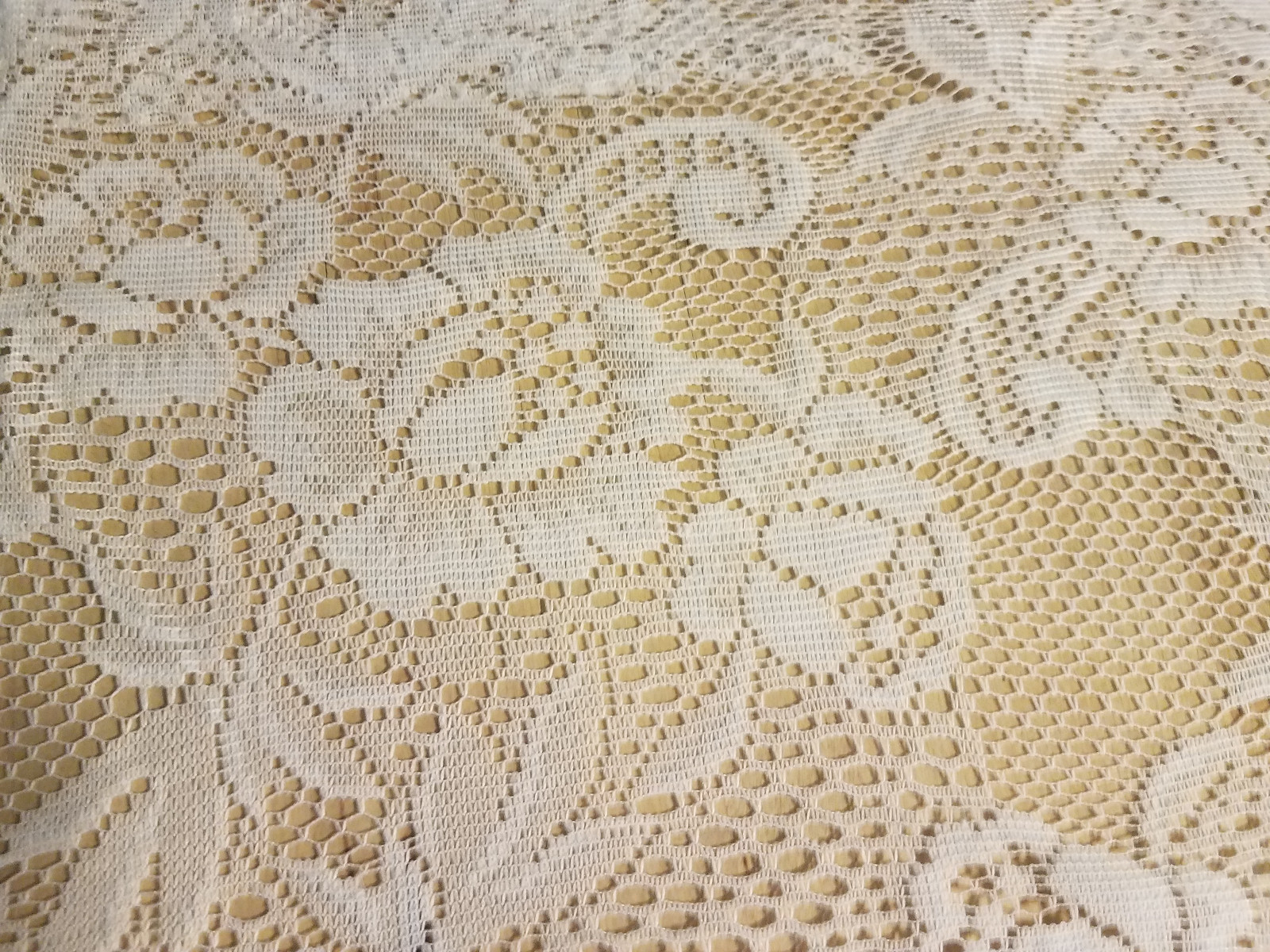 Lace Wedding Chair Covers White Handmade Vintage Floral Pattern Set of 150