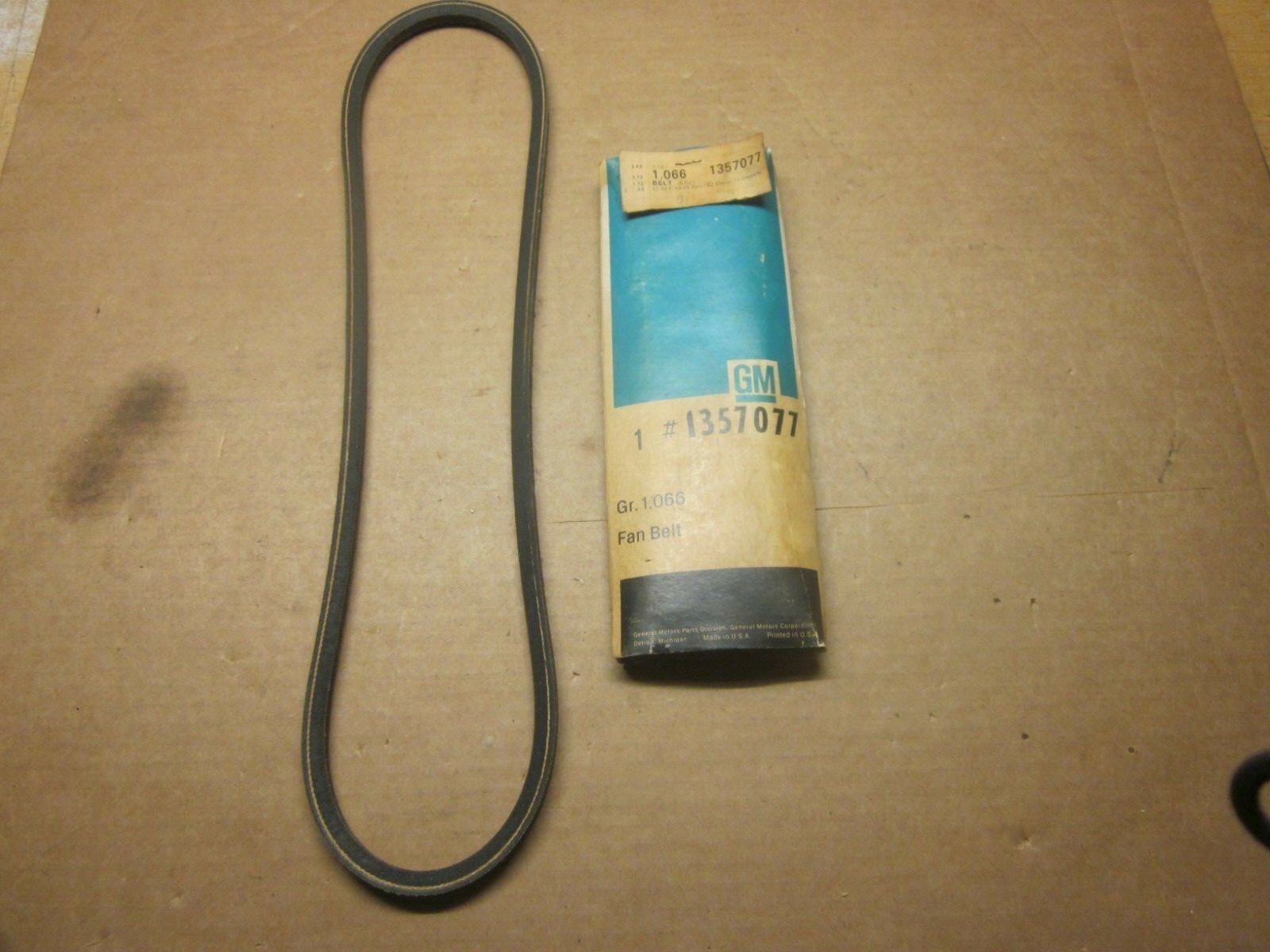 1953-55 Corvette Fan Belt NOS #1357077 Plus more | eBay